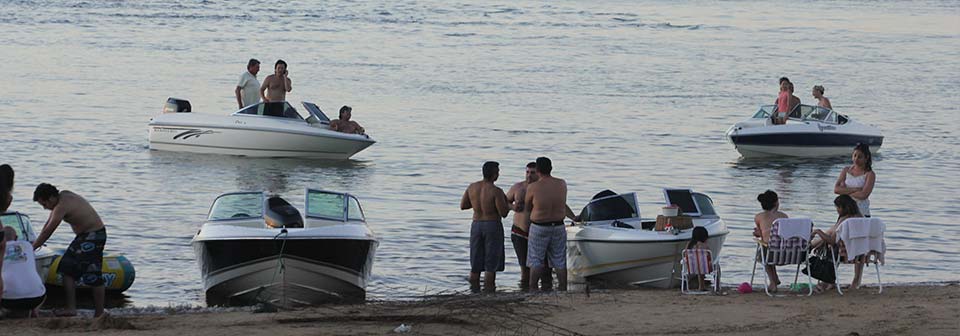 Barcos en la playa