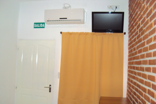 Habitaciones con aire acondicionado y TV Plasma